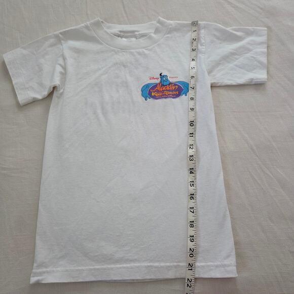 Vintage Aladdin King of Thieves Tee kids 8/10 - Picture 5 of 7